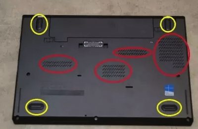 laptop Blocked Vents