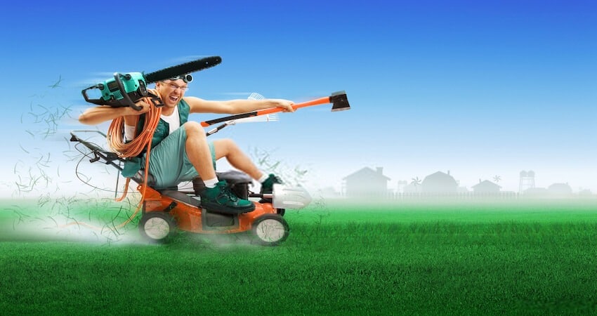 make your lawn mower quieter
