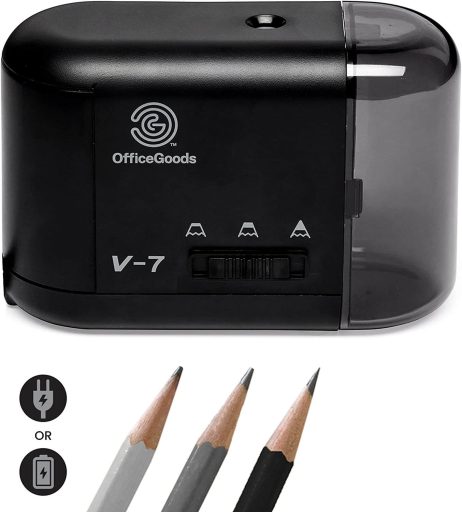  OfficeGoods Electric & Battery-Operated Pencil Sharpener