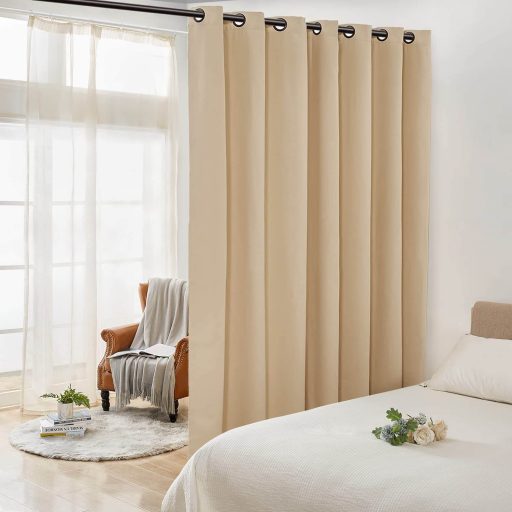 RHF Privacy Room Divider Curtain 8.5ft Wide x 9ft tall