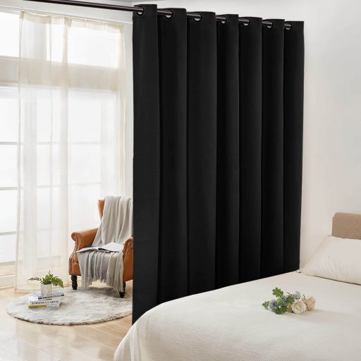 Rose Home Fashion (RHF) 10′ x 8′ Privacy Room Divider Curtain