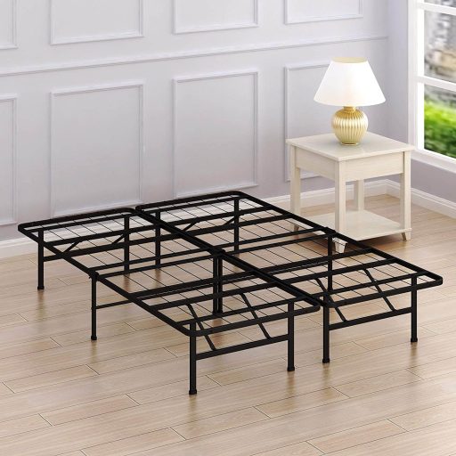 Simple Houseware 14-Inch Full-Size Mattress Foundation Platform Bed Frame