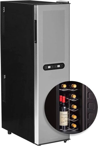 Wine Enthusiast Silent 18 Bottle Wine Refrigerator