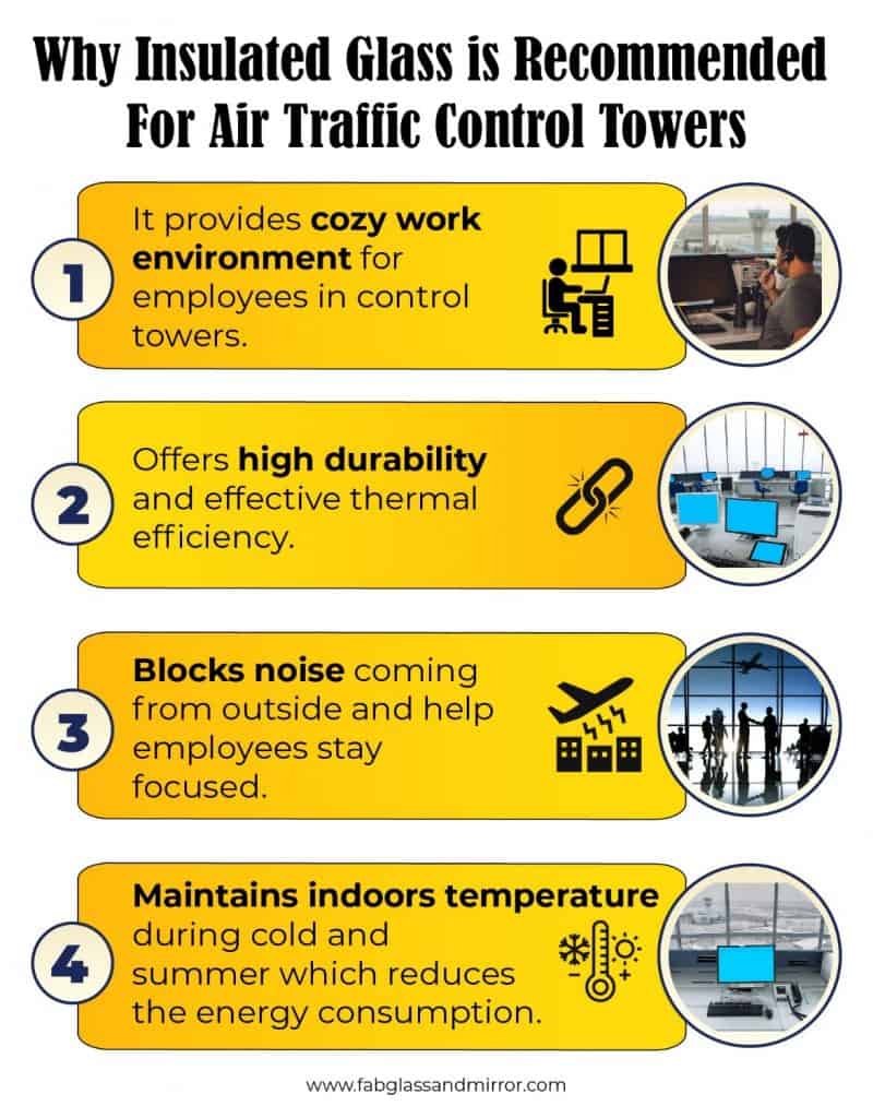 Why Airport Control Towers Must Install Insulated Glass