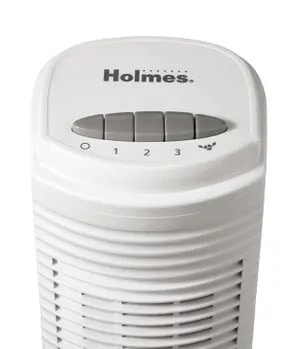 Holmes HTF3110A-WM Oscillating Tower Fan, White